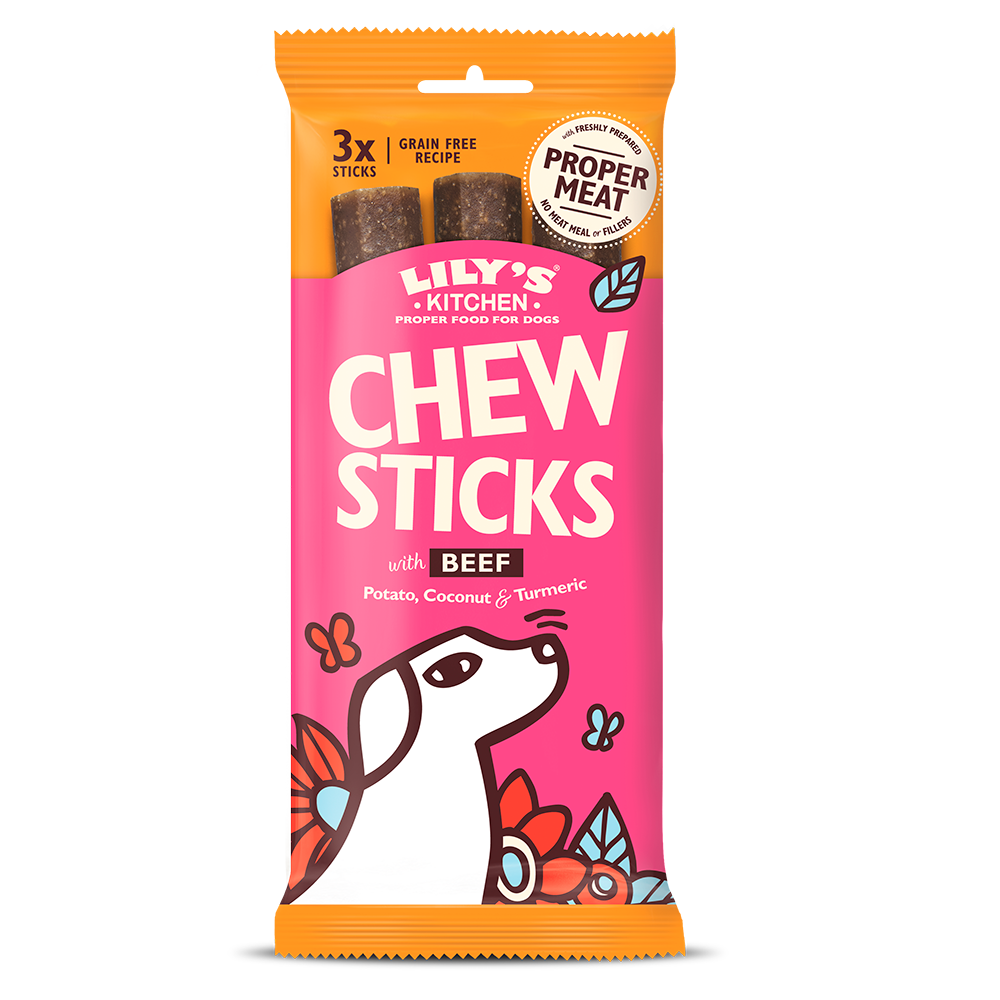 Dog Chew Sticks with Beef 120g