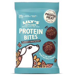 Turkey & Whitefish Protein Bites for Dogs 40g