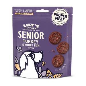 Dog Turkey & Whitefish Senior Treats 70g