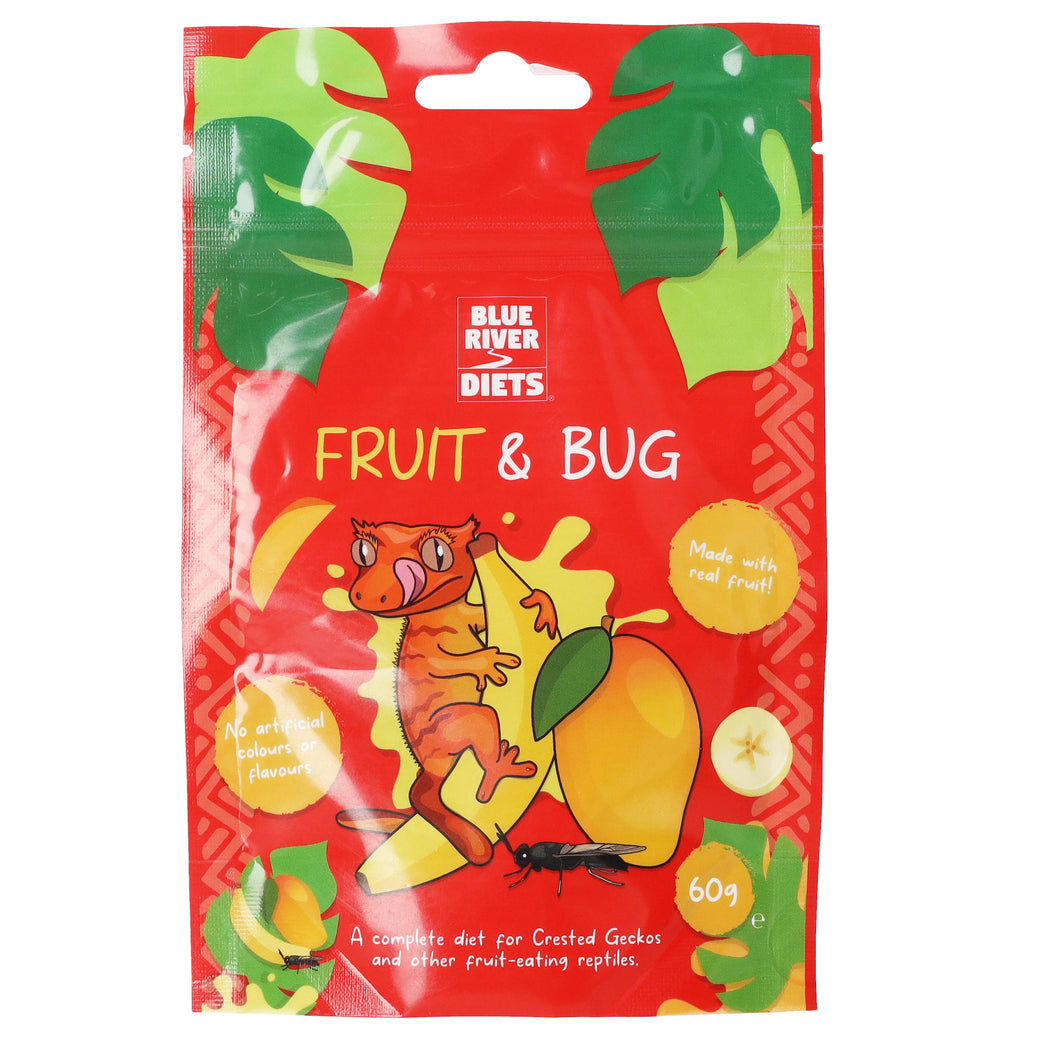 Blue River Fruit & Bug Gecko Diet 10x 60g