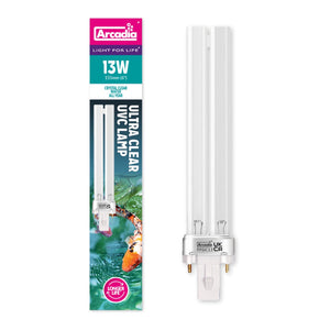 Arcadia Compact UVC Lamp G23, 177mm, 13 Watt