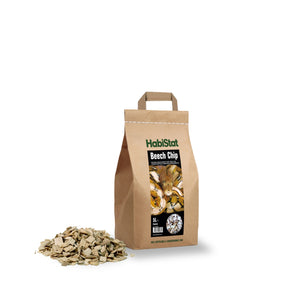 HabiStat Beech Chip Substrate, Coarse, 5 Litres