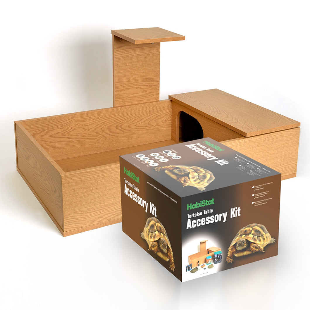 Habistat Tortoise Table Starter Kit Oak