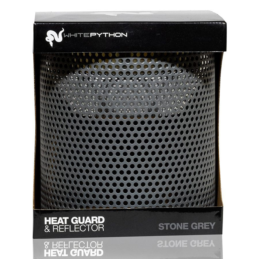 White Python Heat Guard & Reflector Stone Grey