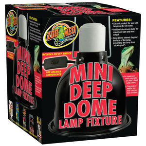 Zoo Med Mini Deep Dome Lamp Fixture