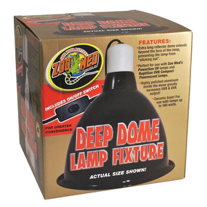 Zoo Med Deep Dome Lamp Fixture