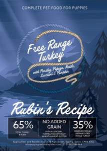 Free Range Turkey 2kg Puppy