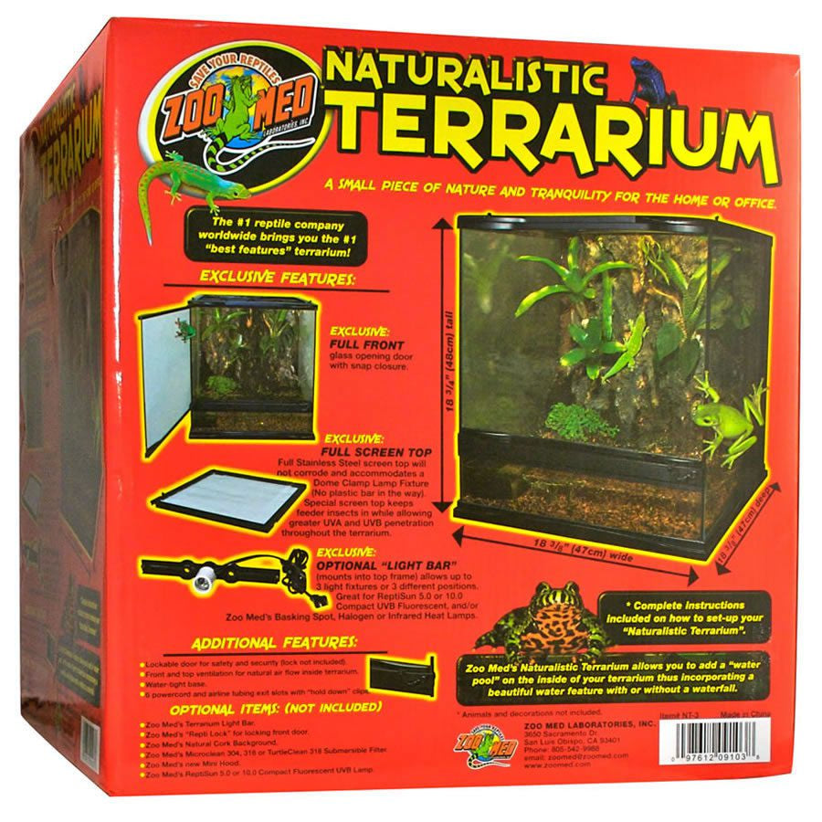 Zoo Med Naturalistic Terrarium 45x45x45cm