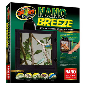 Zoo Med NanoBreeze Screen Cage, 30x30x30cm