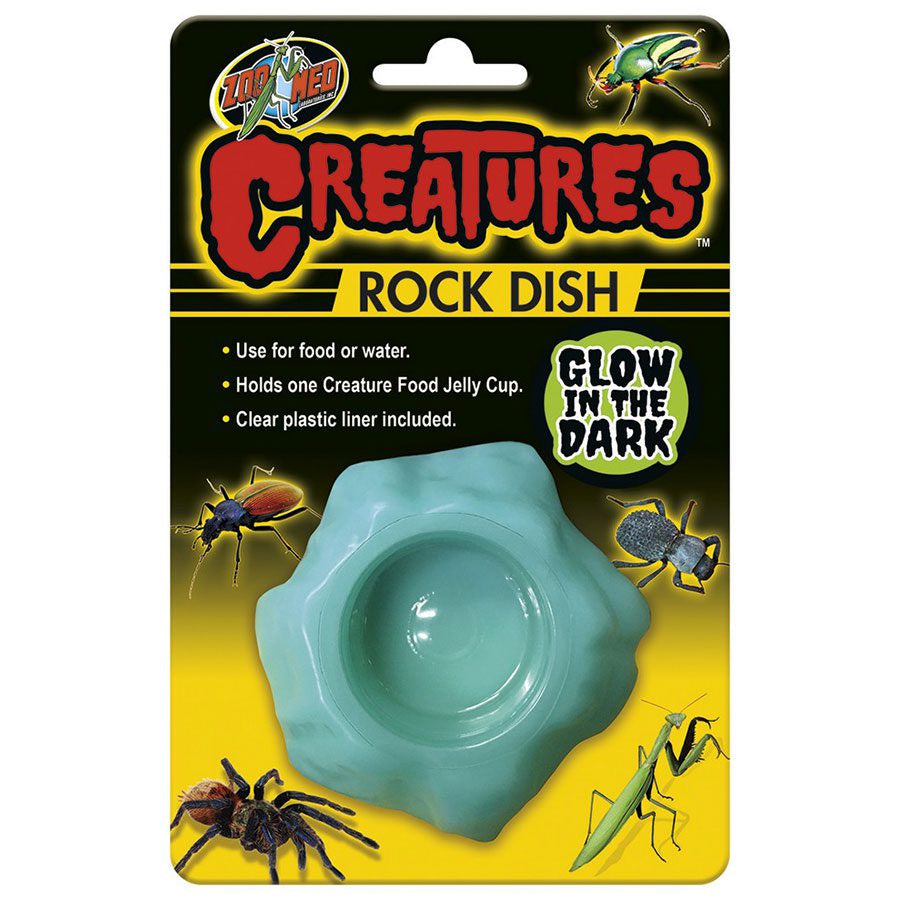 Zoo Med Creatures GLOW IN DARK Rock Dish