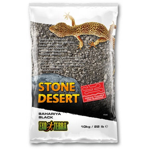 Exo Terra Stone Desert Substrate BLACK 10kg